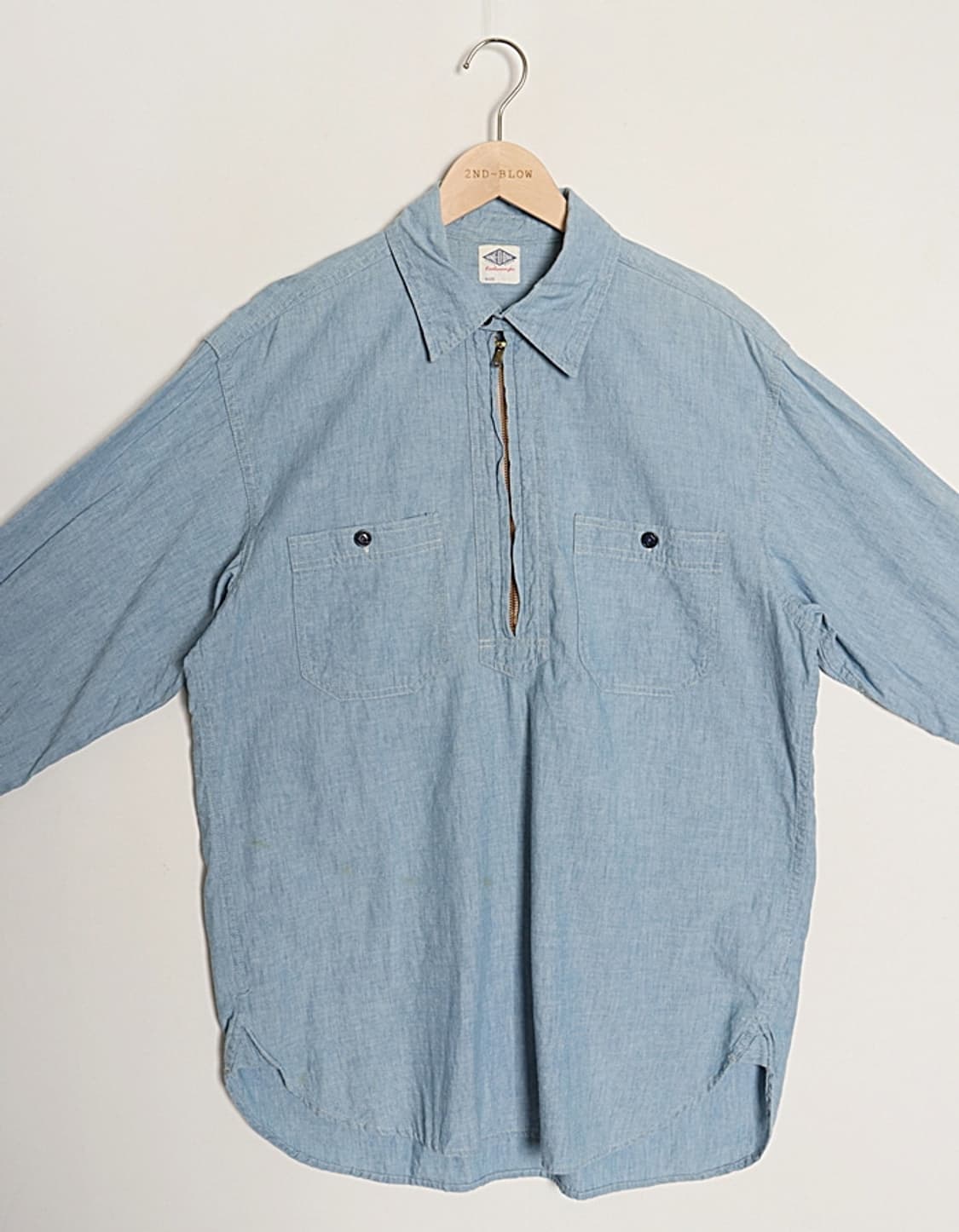 90's ONE-O-ONE byEDWIN Chambray Pullover 상품이미지2