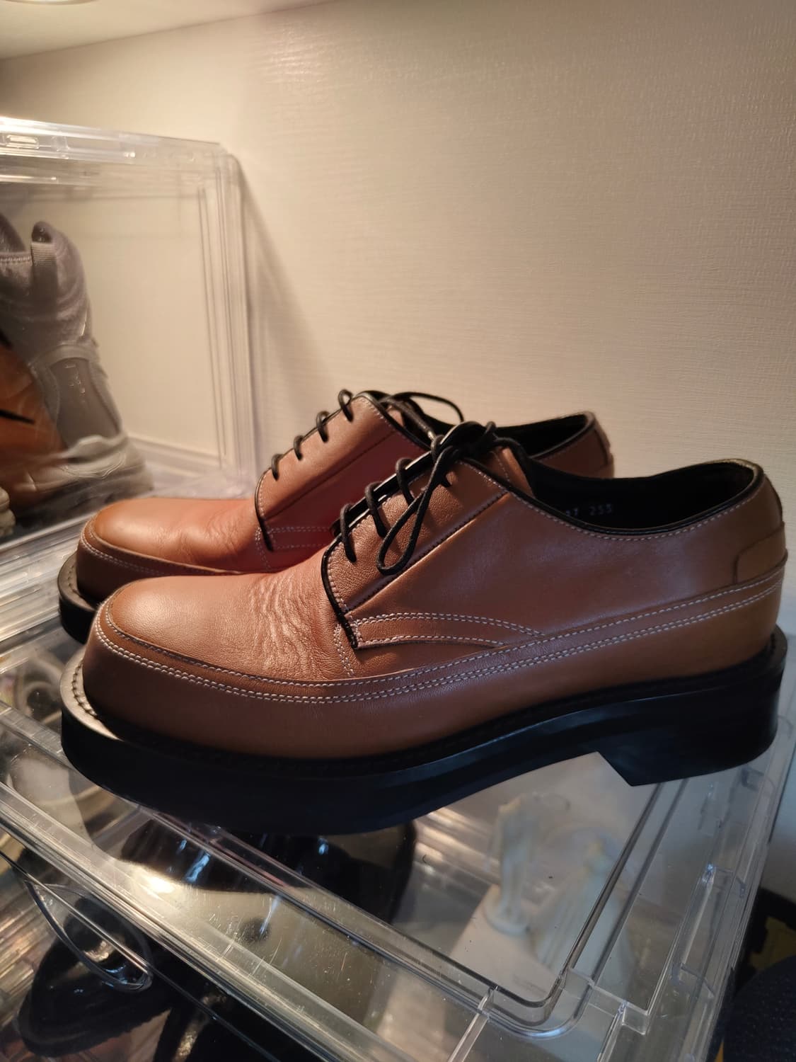 255 / 260~265) 로스트가든 Buggy Brown 로퍼 팝니다 상품이미지1