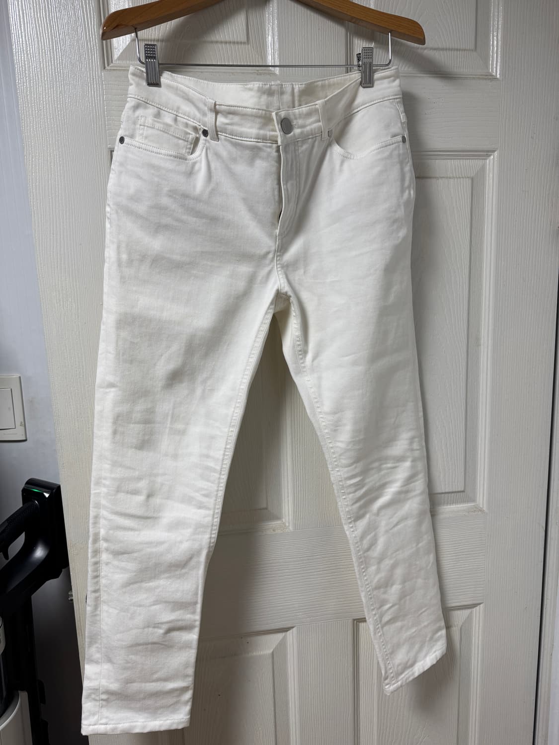 로로피아나 화이트 데님 팬츠 48 상품이미지1