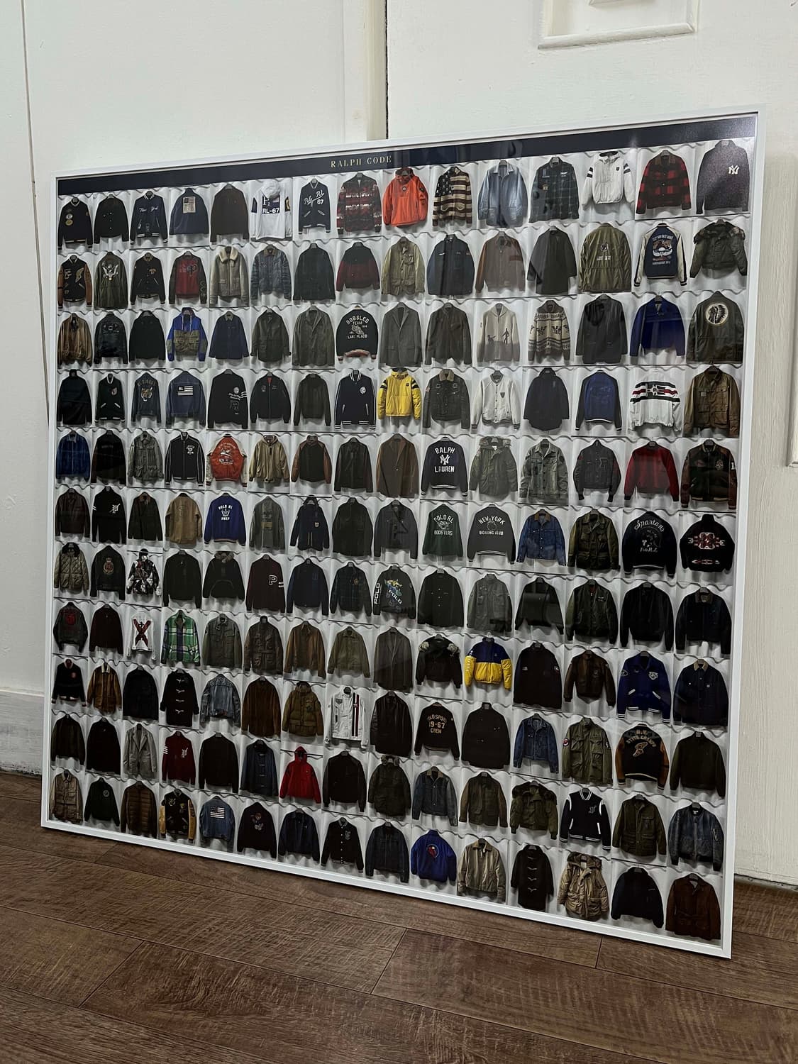 폴로 랄프로렌 아카이브 165피스 아우터 아트웍 액자 상품이미지1