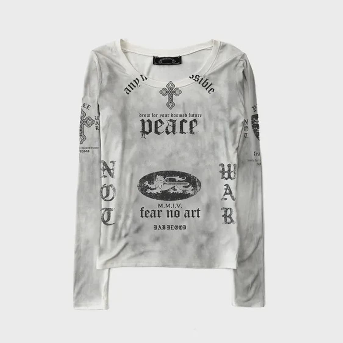 (s) 배드블러드 피스낫워 티셔츠 상품이미지1