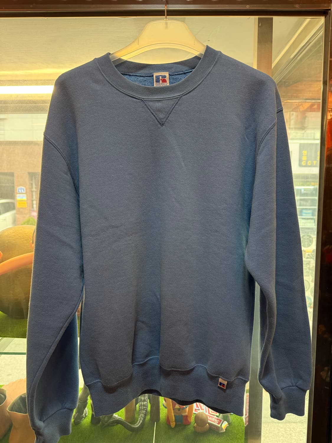 80s MADE IN USA 러셀 크루넥 스웻셔츠 상품이미지1