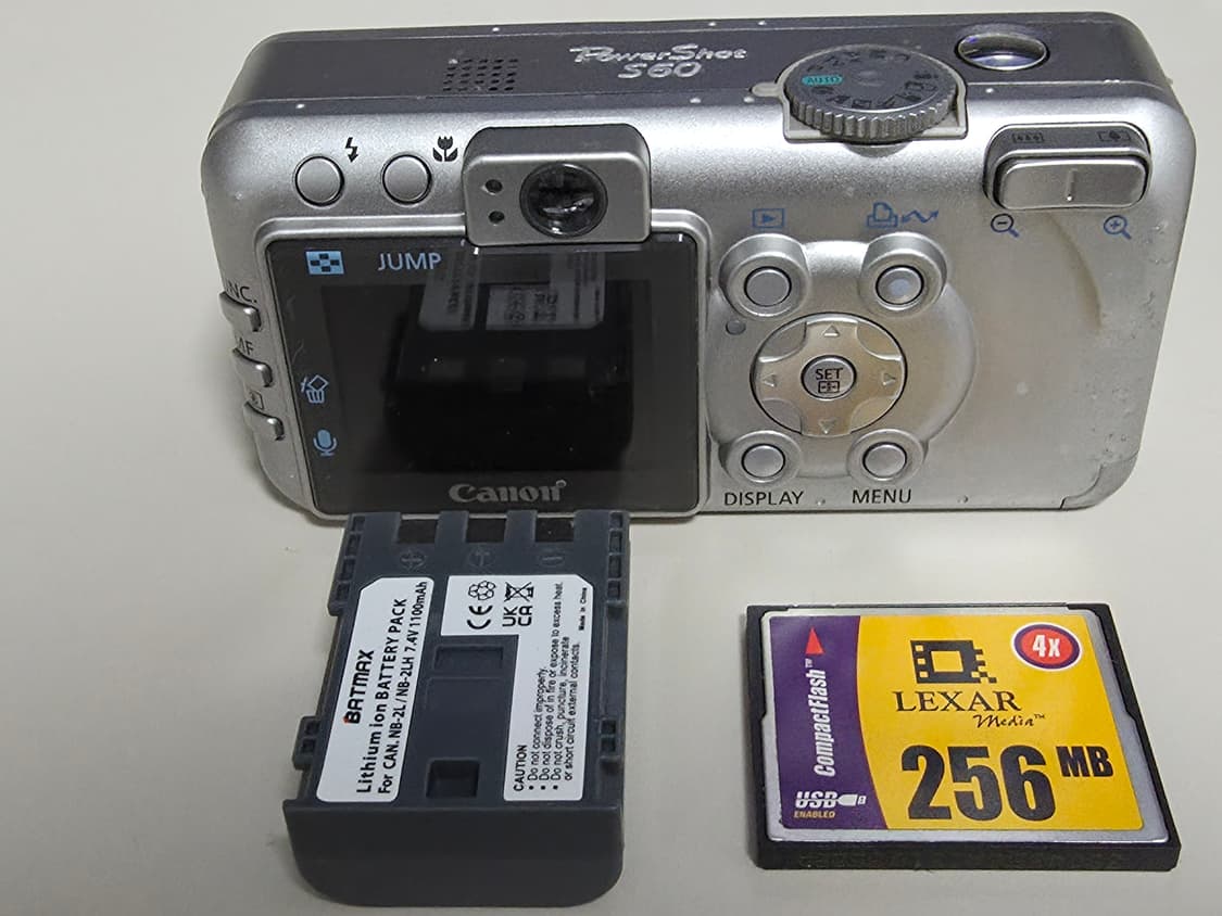 캐논 파워샷 S60 빈티지 디지털카메라 상품이미지8