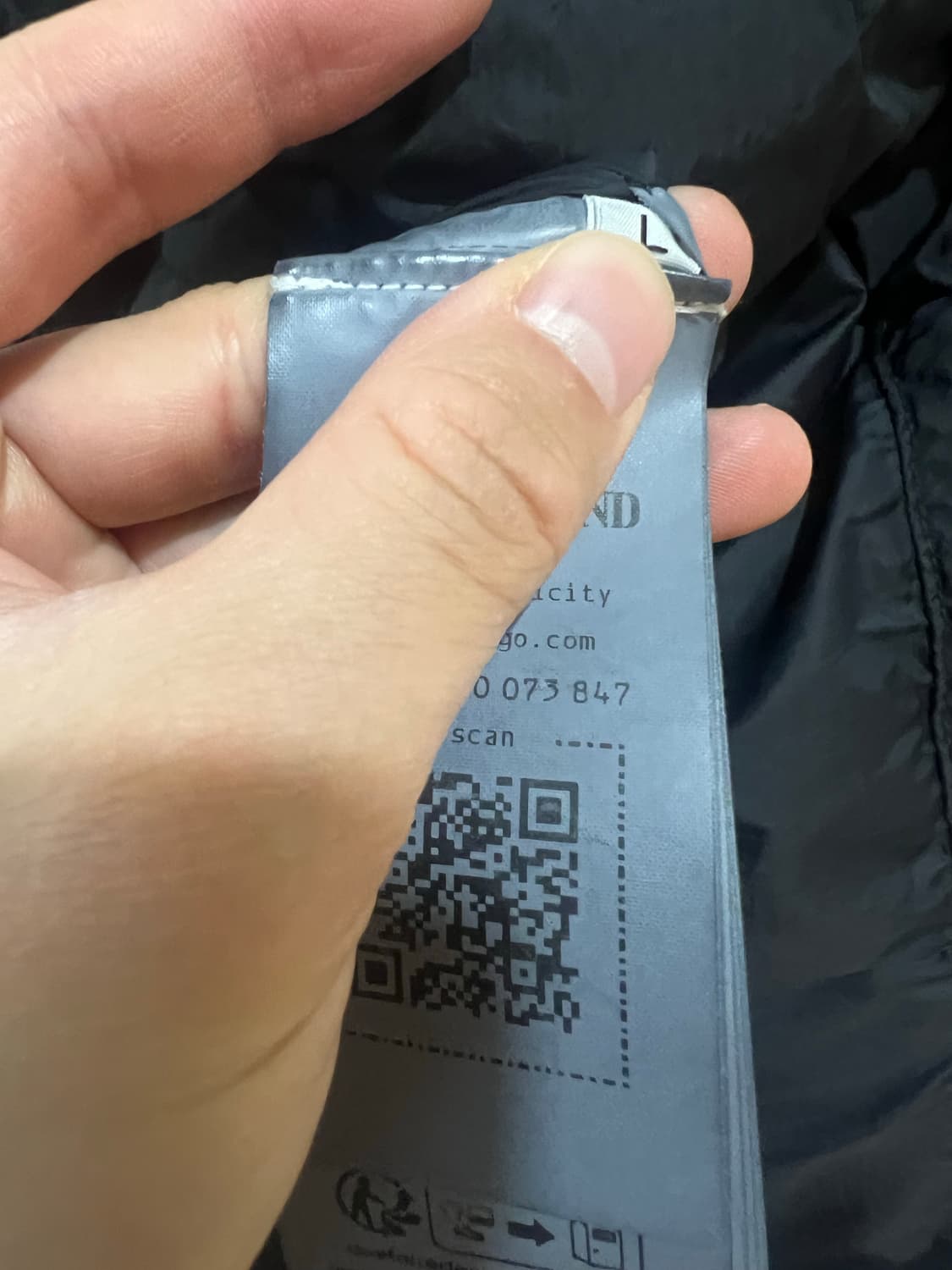 24fw 스톤아일랜드 크링클랩스패딩조끼 L (새상품급) 상품이미지3