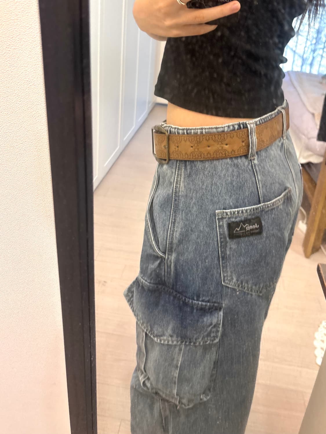 Jeep 카고 진청 데님팬츠 상품이미지6