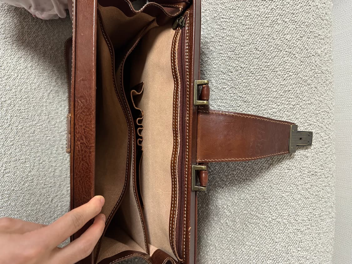 빈티지 가죽 서류가방 팝니다 상품이미지7