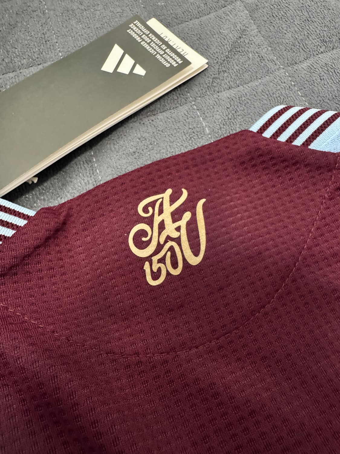 24-25 아스톤빌라 어센틱 홈 정품 유니폼 M 상품이미지8