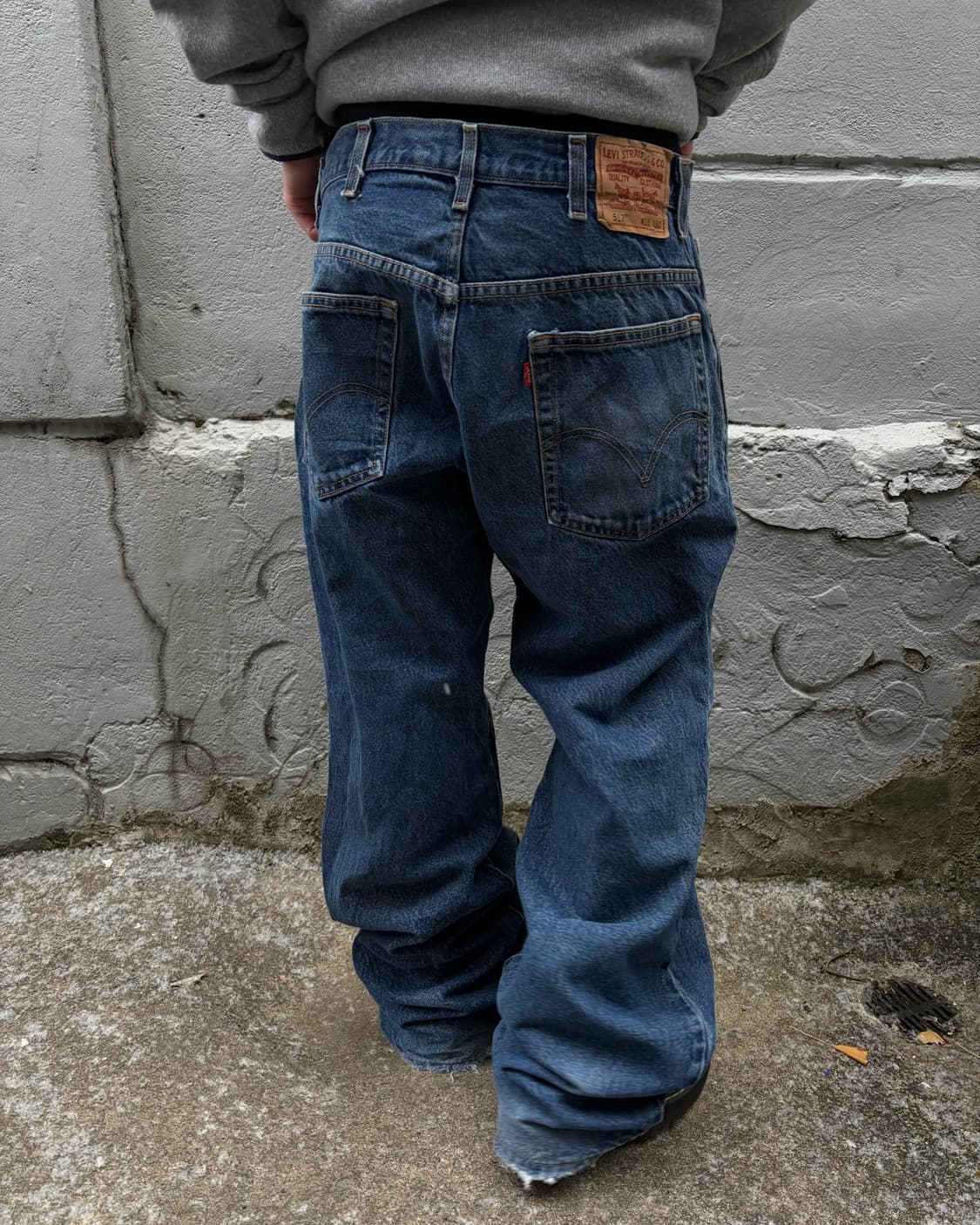 90s 🇺🇸LEVIS 517 denim boots cut pants 상품이미지3