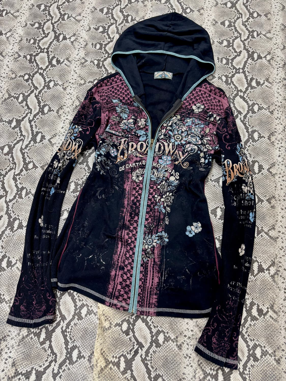 “Vintage” 00’s Design Oriental Mood Hood 상품이미지2