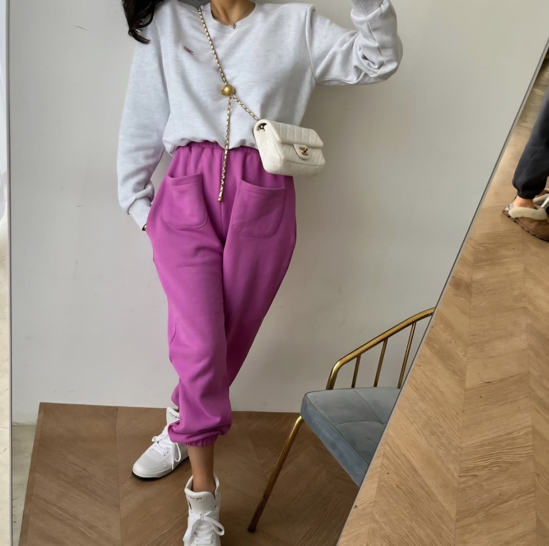 맨투맨 조거팬츠 세트 상품이미지1