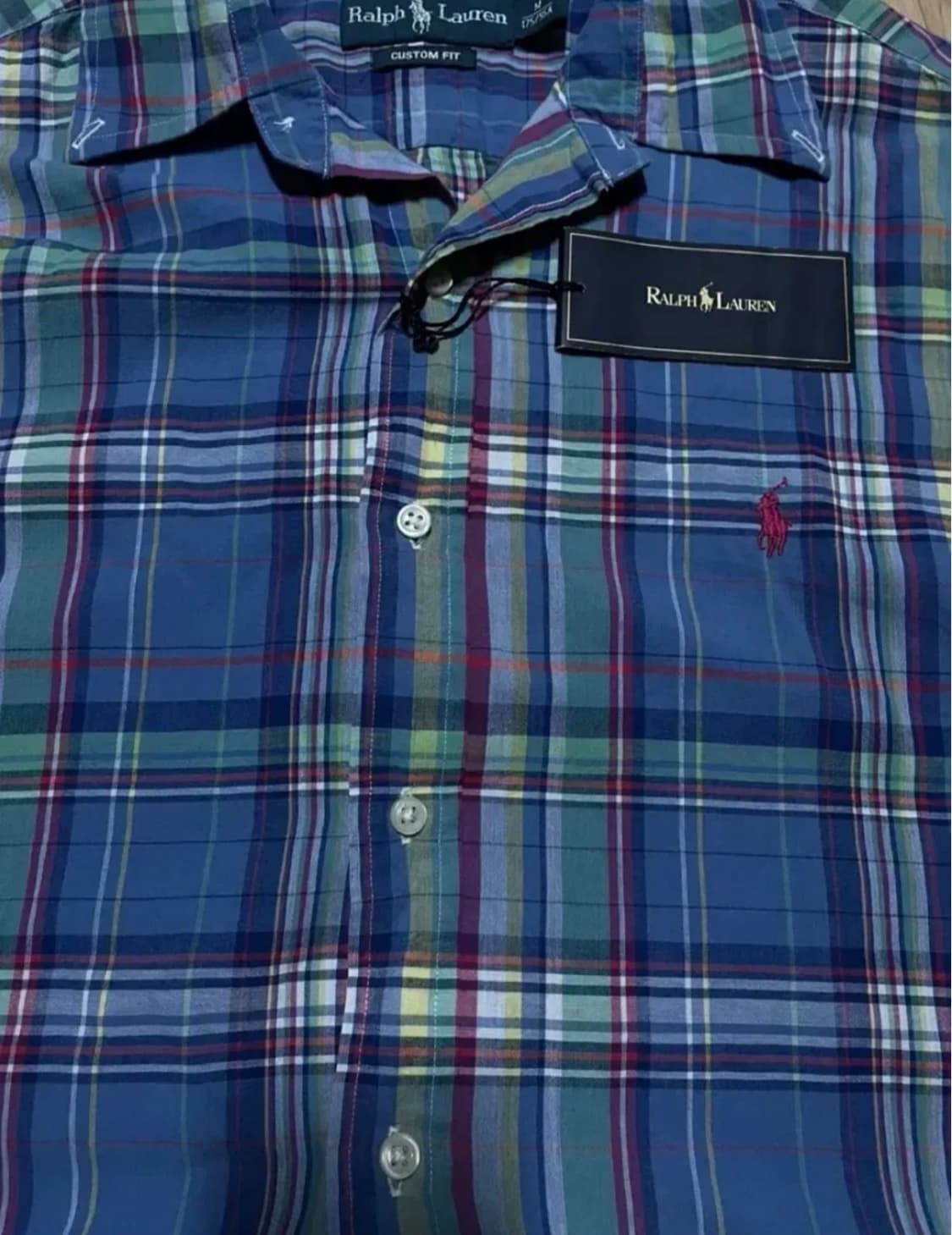 폴로 랄프 로렌 체크셔츠 팔아요!(M) 상품이미지2