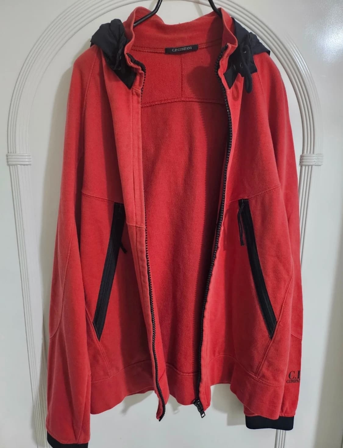 Cp컴퍼니 니트 고글 후드집업 상품이미지1