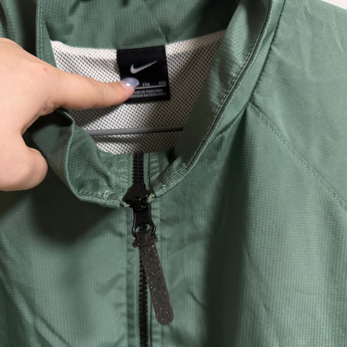 나이키 배색 바람막이 올드스쿨 (황금사이즈+희귀매물💚) 상품이미지2