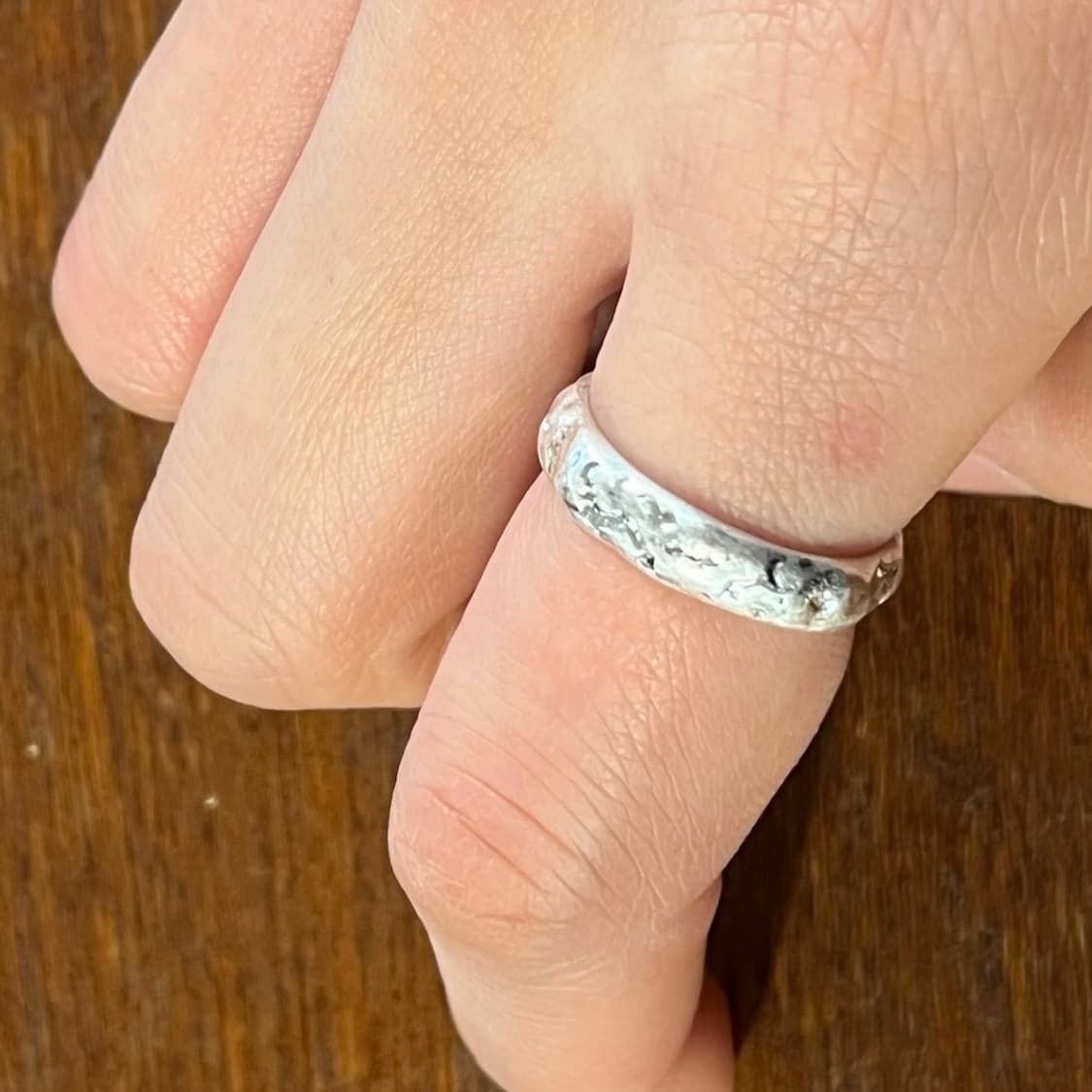 새상품 여성 신주 울퉁이 반지  상품이미지3