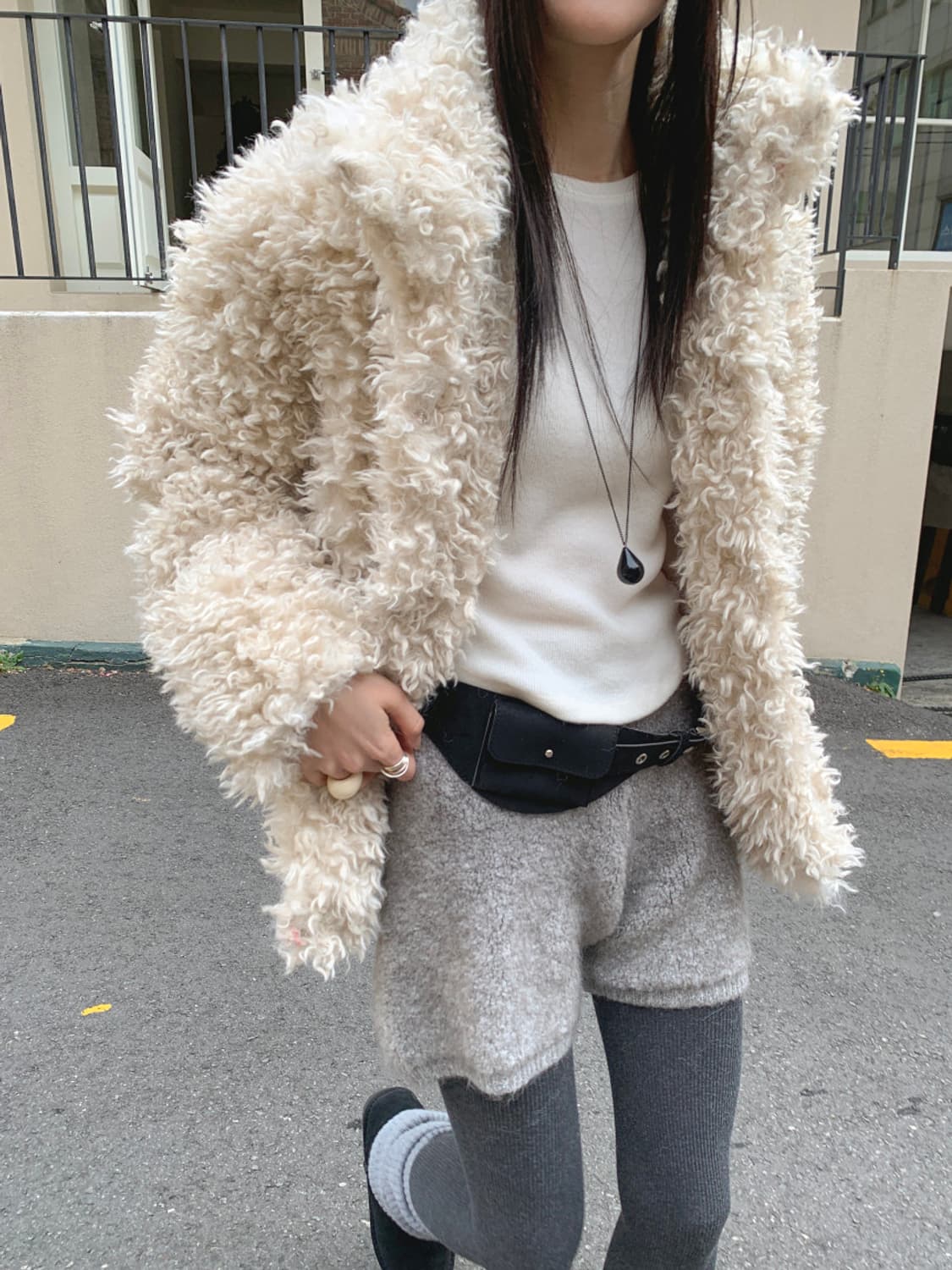 [무료배송] 원가 20만 원 고퀄 퍼자켓 새 것 상품이미지6