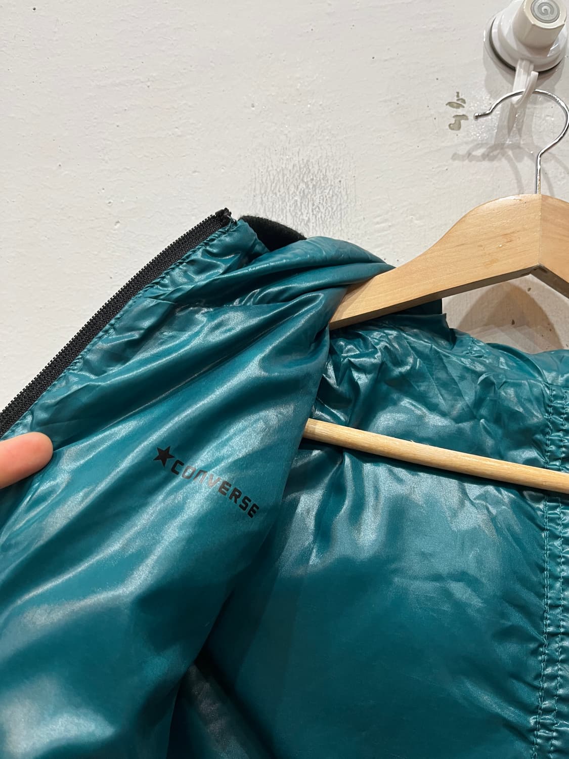 컨버스 재팬 리버시블 퀼팅 경량 패딩 상품이미지3