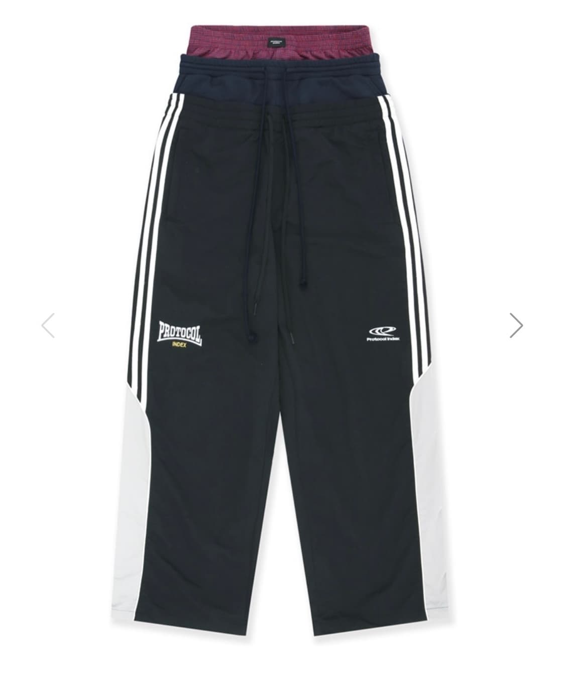 프로토콜 인덱스 레이어드 팬츠 상품이미지1