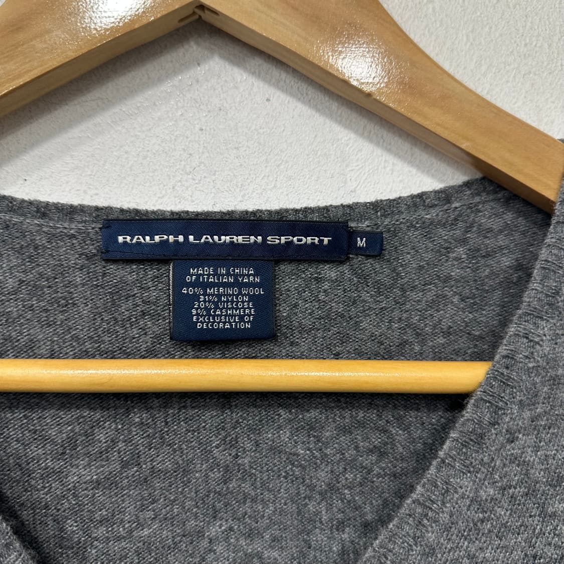 폴로 랄포르렌 브이넥 니트 상품이미지3