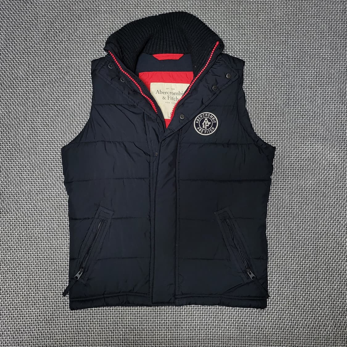 아베크롬비 볼드페이스 마운틴 패딩 조끼 베스트 (S) 상품이미지1