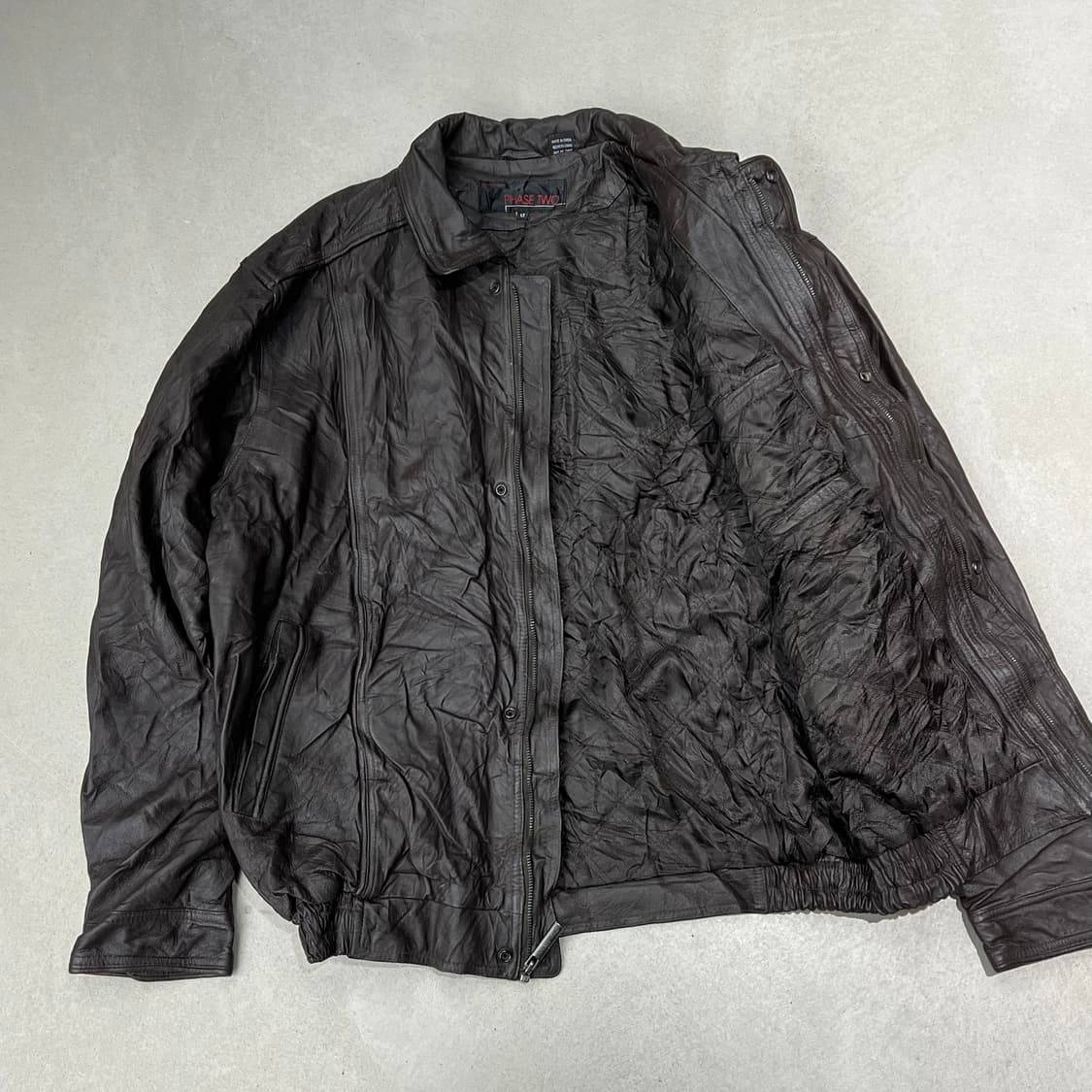 PHASE 레더 자켓 s09192 상품이미지3