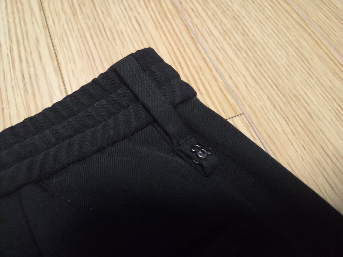 알레그리  스트링 밴딩 슬랙스 팬츠 상품이미지4