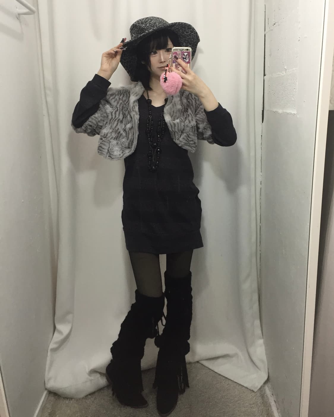 호피 파티 갸루 코디 🎵 상품이미지2