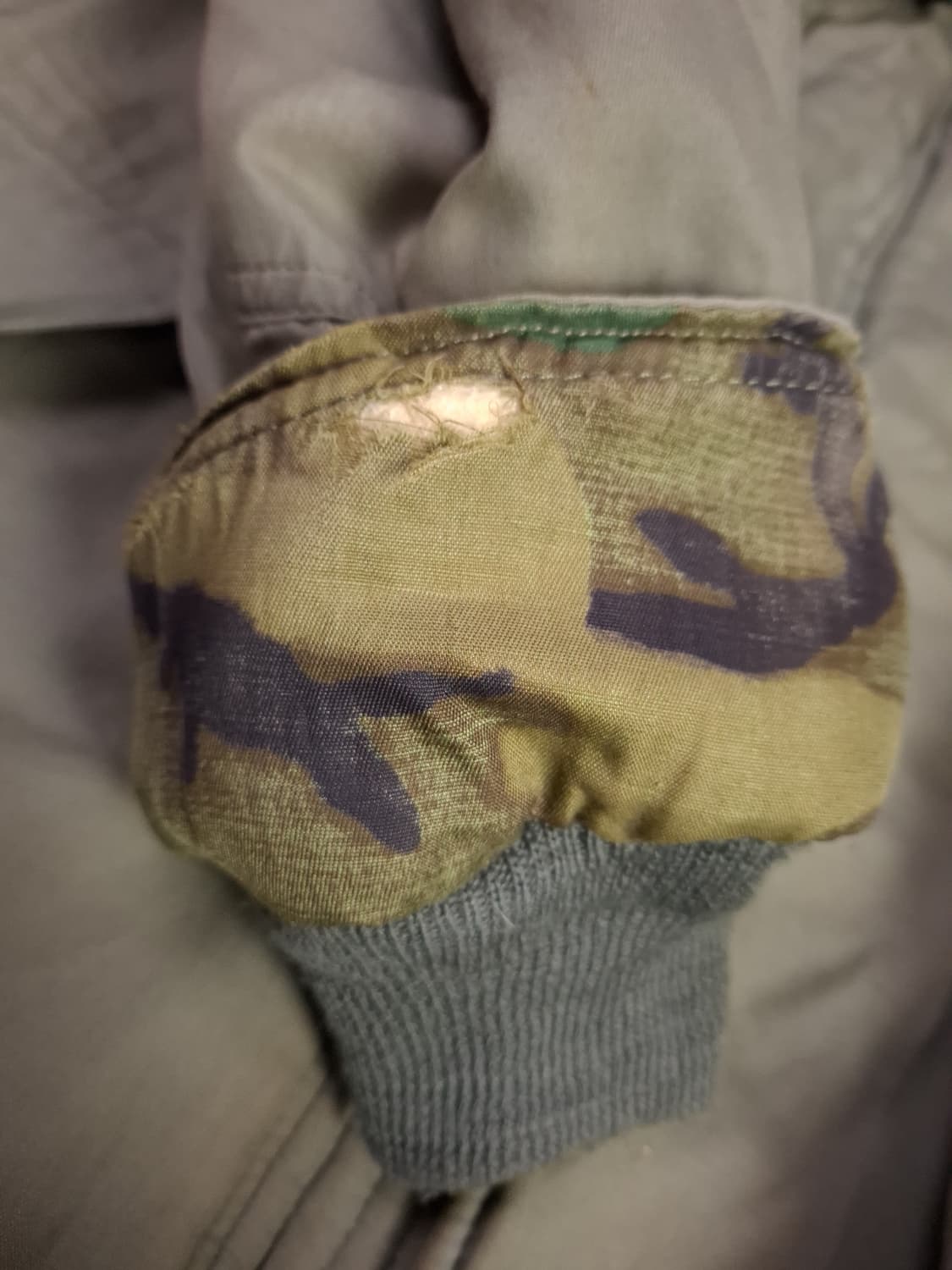 오리지날 미공군 70's  스카이라인 ERDL 모디파이드 N-3B 파카 상품이미지8