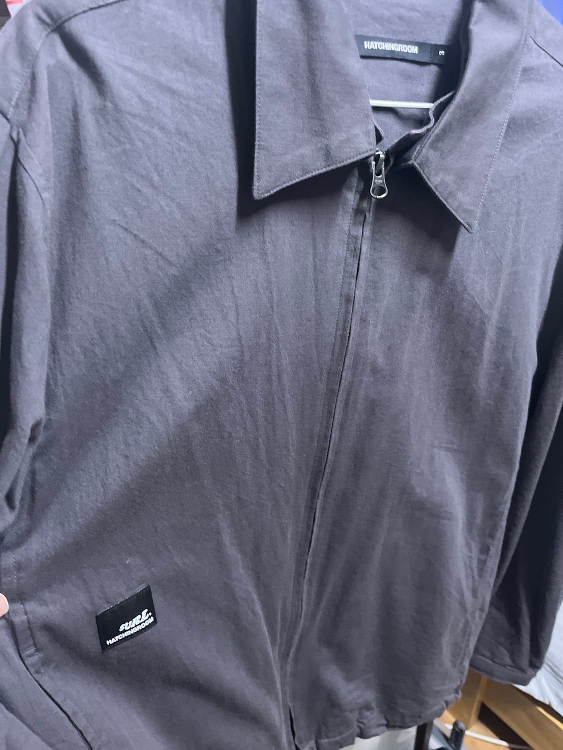 해칭룸 surl 셔켓 퍼플차콜 3사 상품이미지3