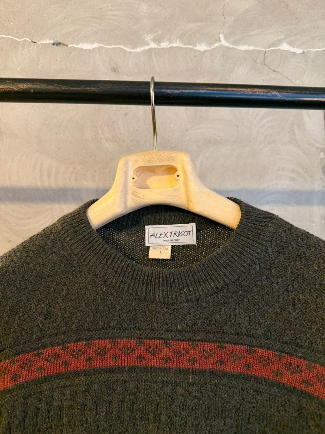 알렉스 트리콧 페어아일 니트 105 상품이미지3