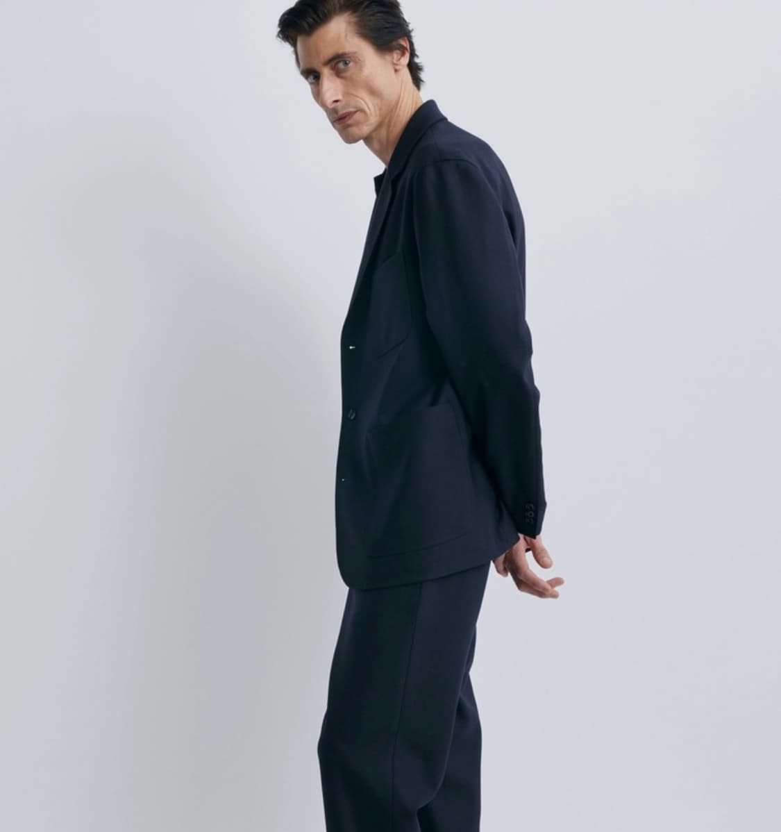 1 포터리 울 스포츠 자켓 블랙 새상품 상품이미지2