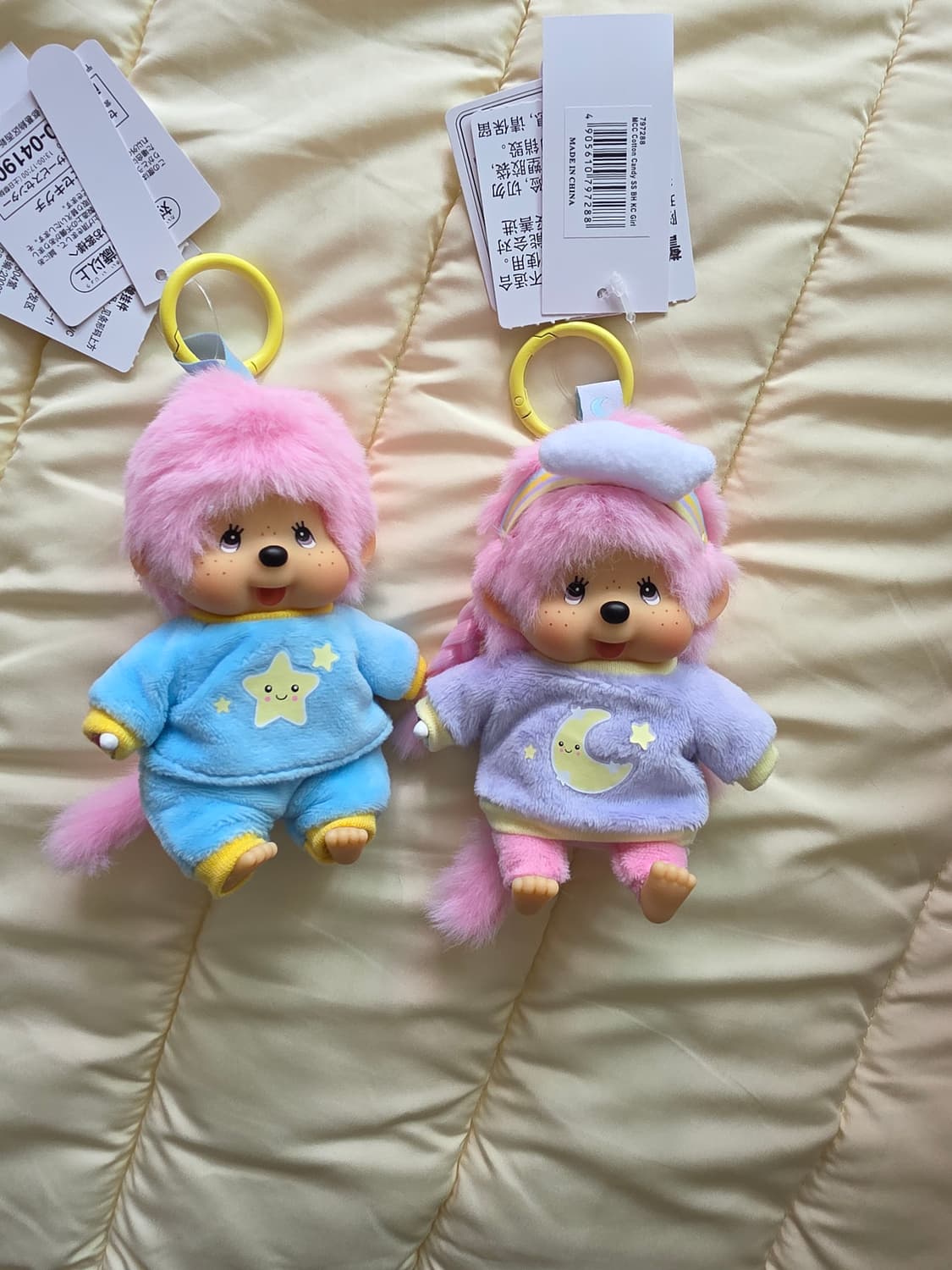 홍콩 한정.잠옷입은 몬치치세트 상품이미지2