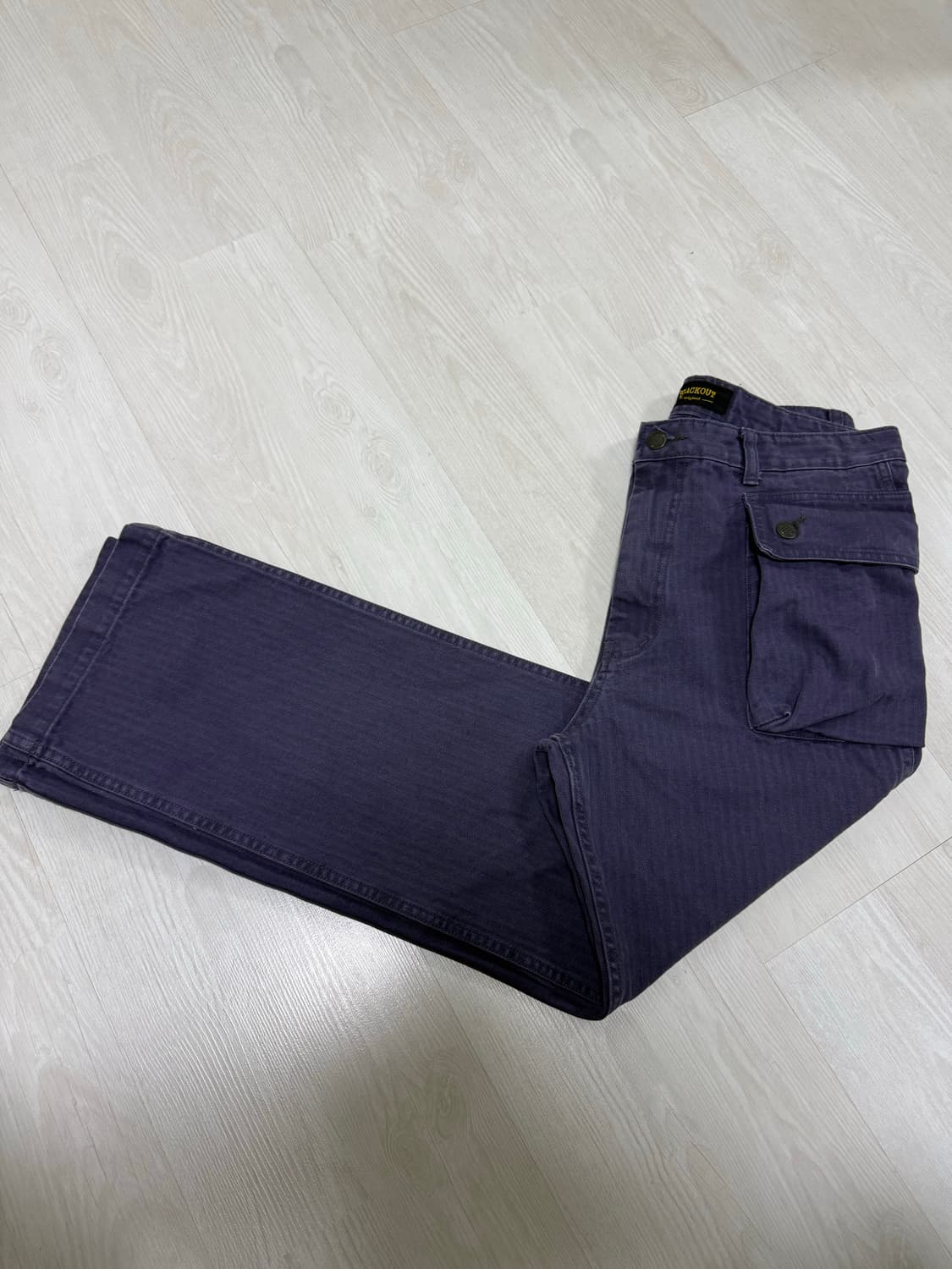 블랙아웃 바지m 상품이미지1