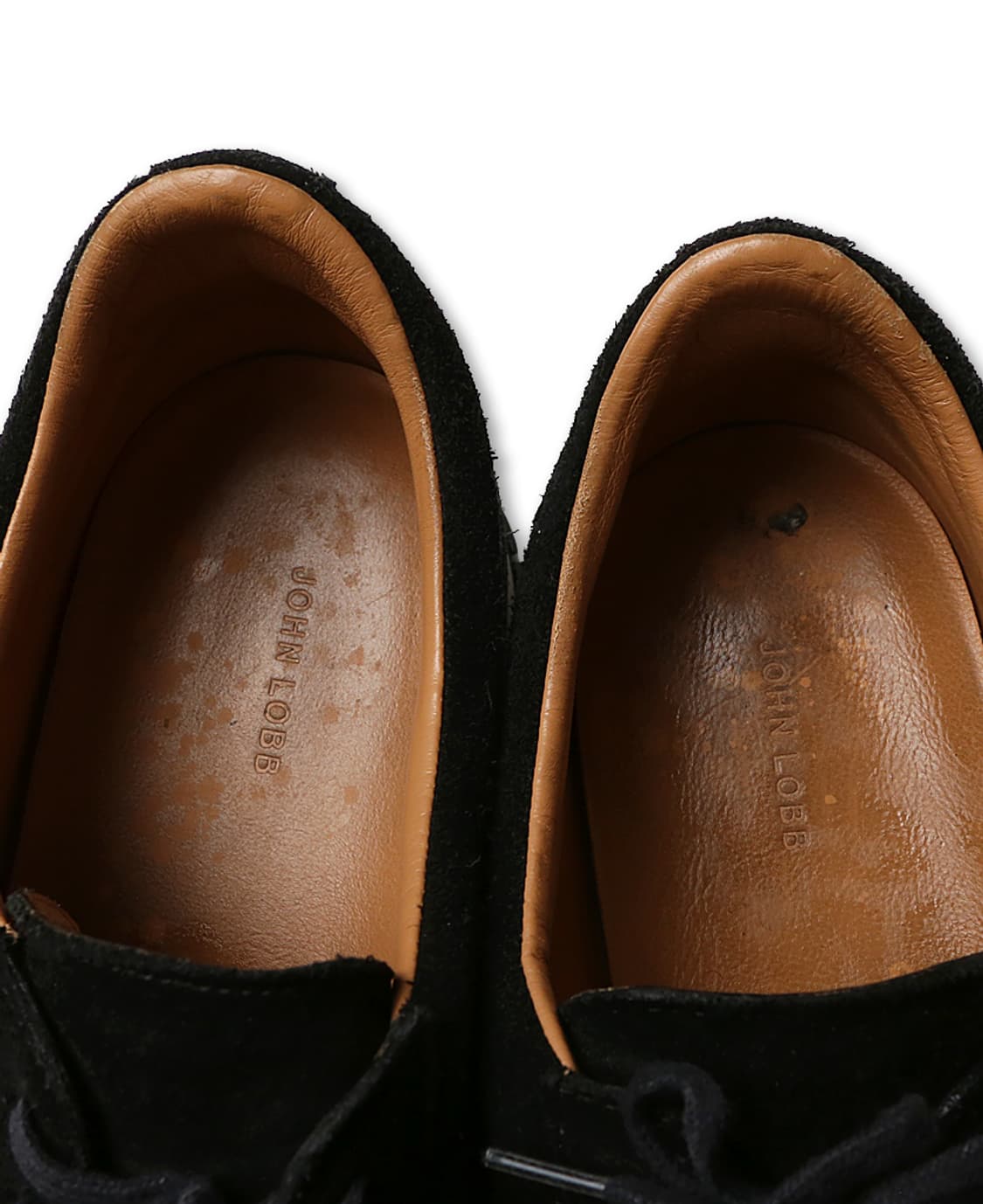 존 롭 [John Lobb] 스웨이드 레더 럭셔리 블랙 스니커즈 명품 상품이미지5