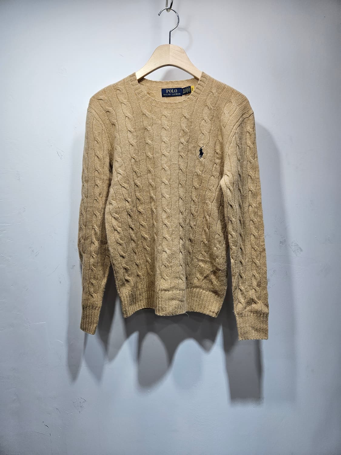 폴로랄프로렌 울캐시미어 케이블 니트 상품이미지1