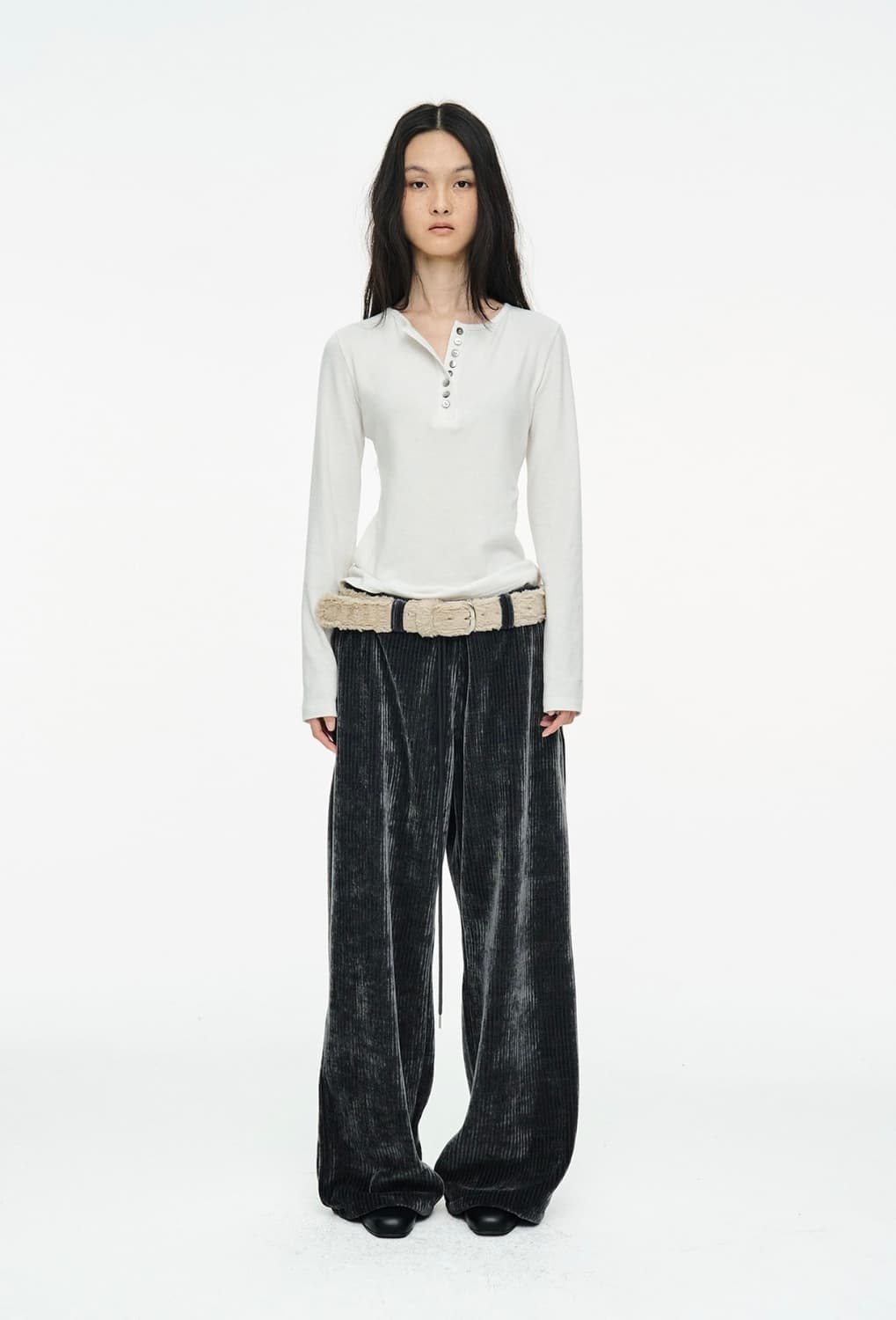 [새상품] 세릭 바지 CORDUROY STRING PANTS 판매 상품이미지1