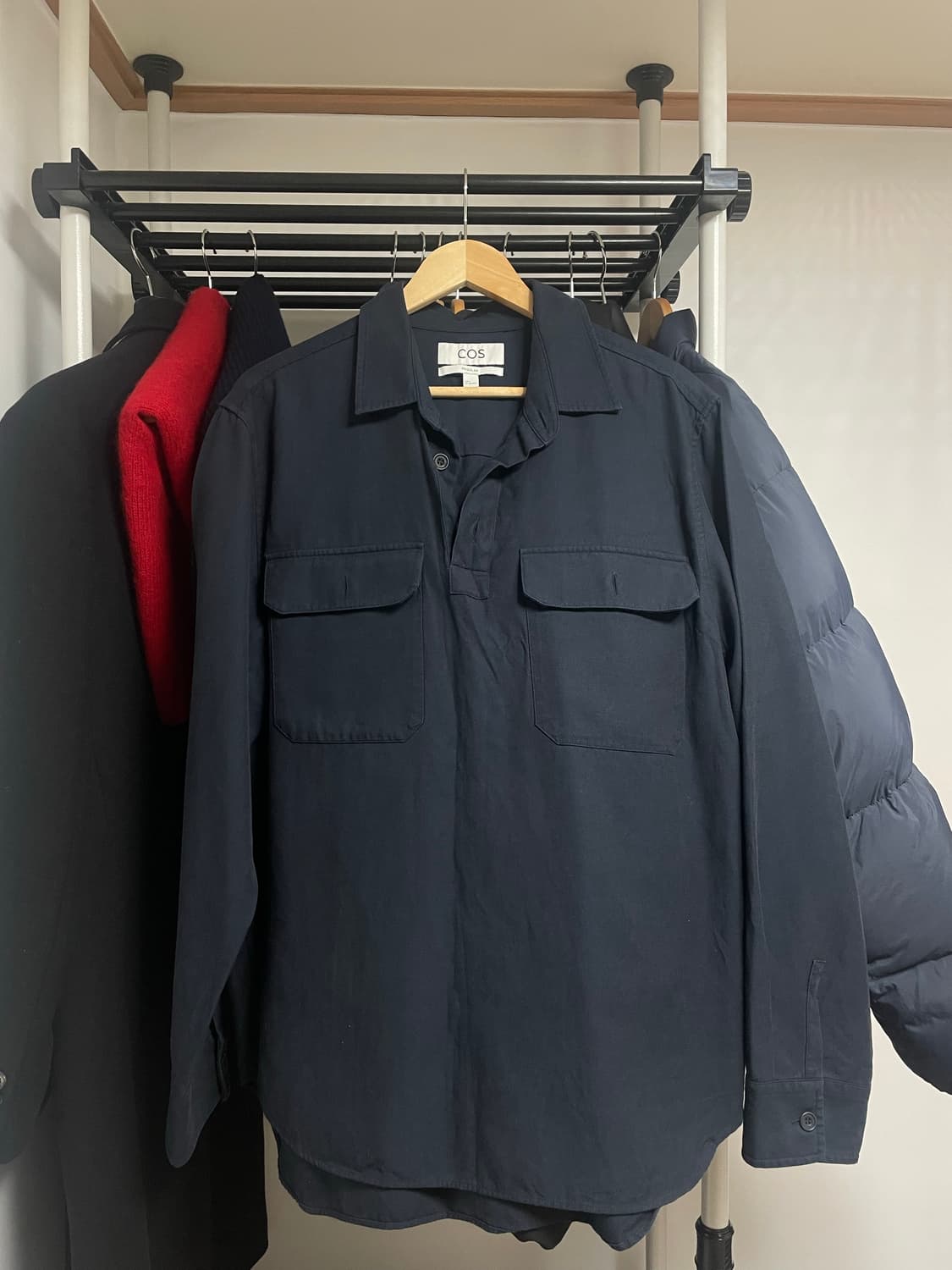 cos코스 하프플래킷 셔츠(L) 상품이미지1