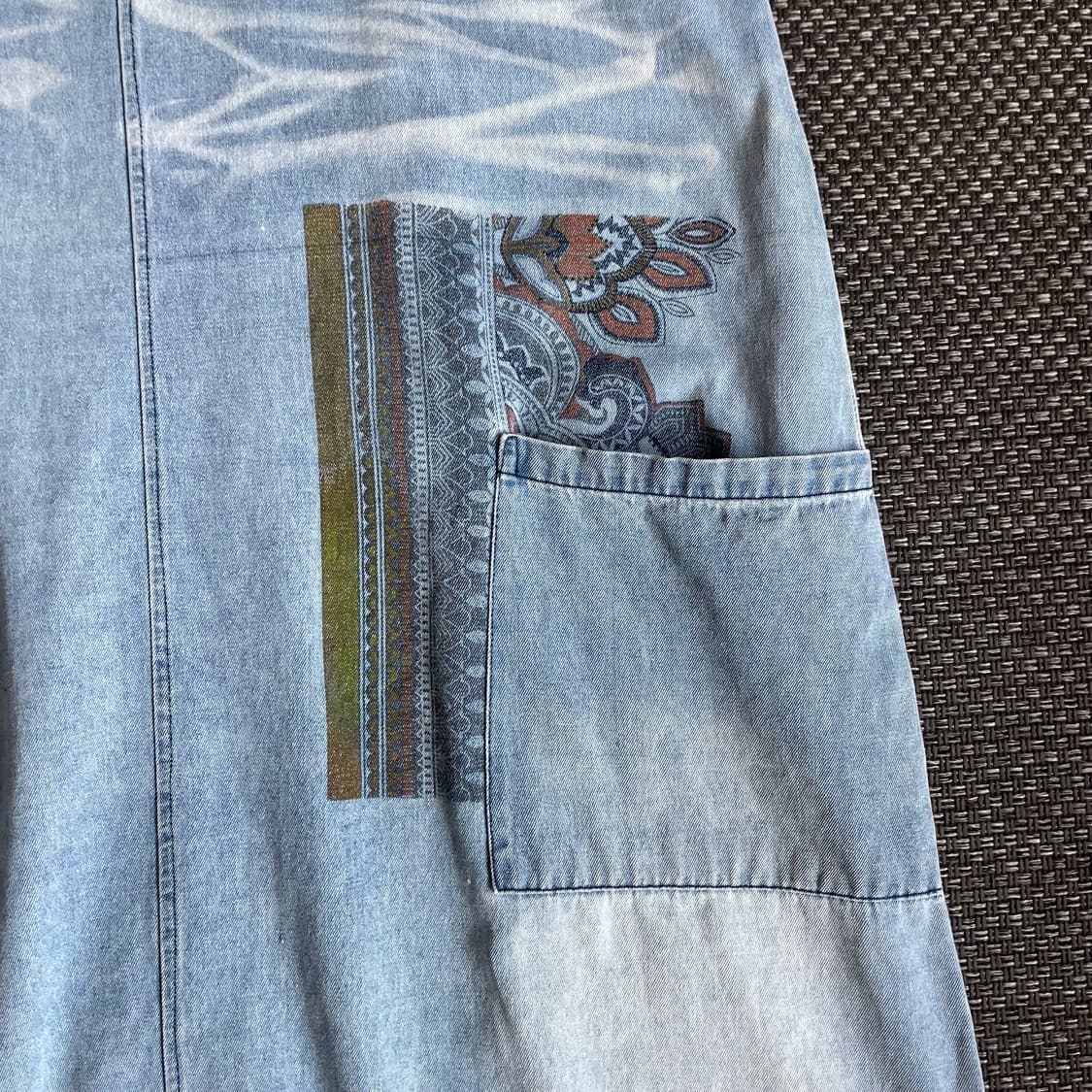 빈티지 투웨이 데님 끈원피스 점프수트 상품이미지4