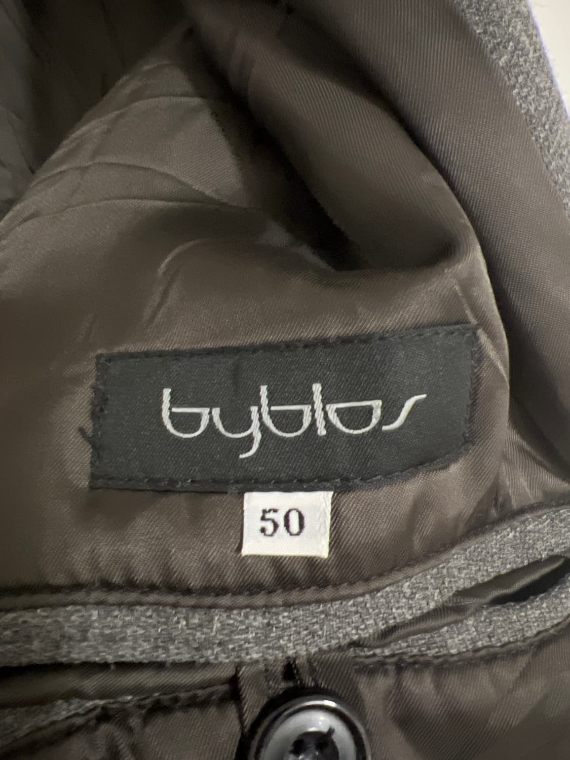 Byblos 이탈리아 더블 브레스트 후드 코트 상품이미지4