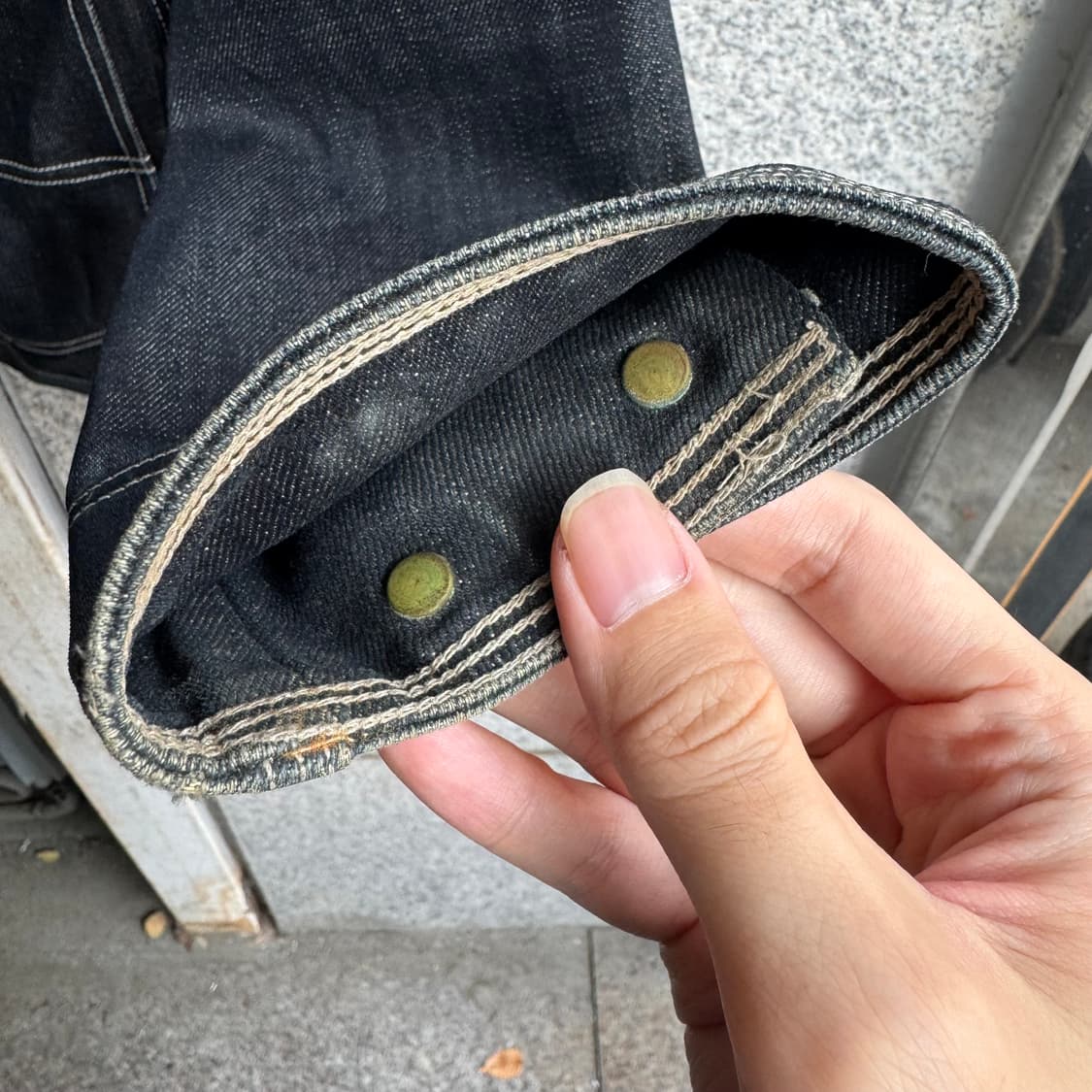 허프 초어 데님 자켓 상품이미지7