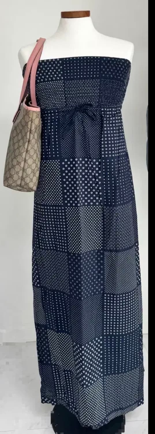 Tommy Hilfiger 패치워크 롱 원피스 정품 상품이미지1