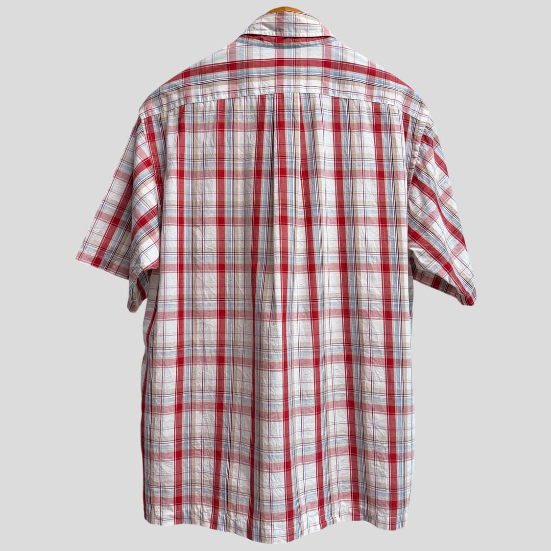 (L)McGREGOR 맥그리거 체크 반팔셔츠 상품이미지5