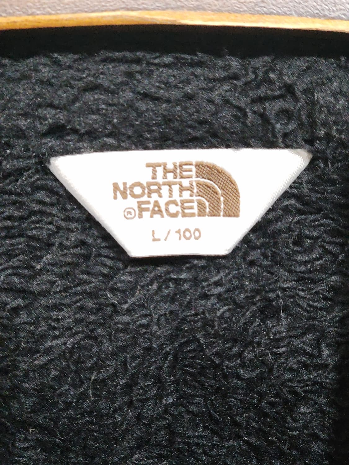 (L) 노스페이스 플리스 점퍼 블랙 안감털 후리스 자켓  상품이미지3