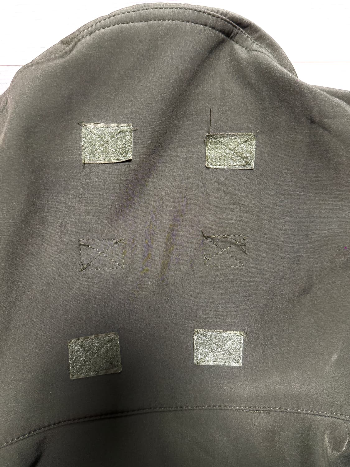 하이넥 카키 기모 후드집업 M 상품이미지3