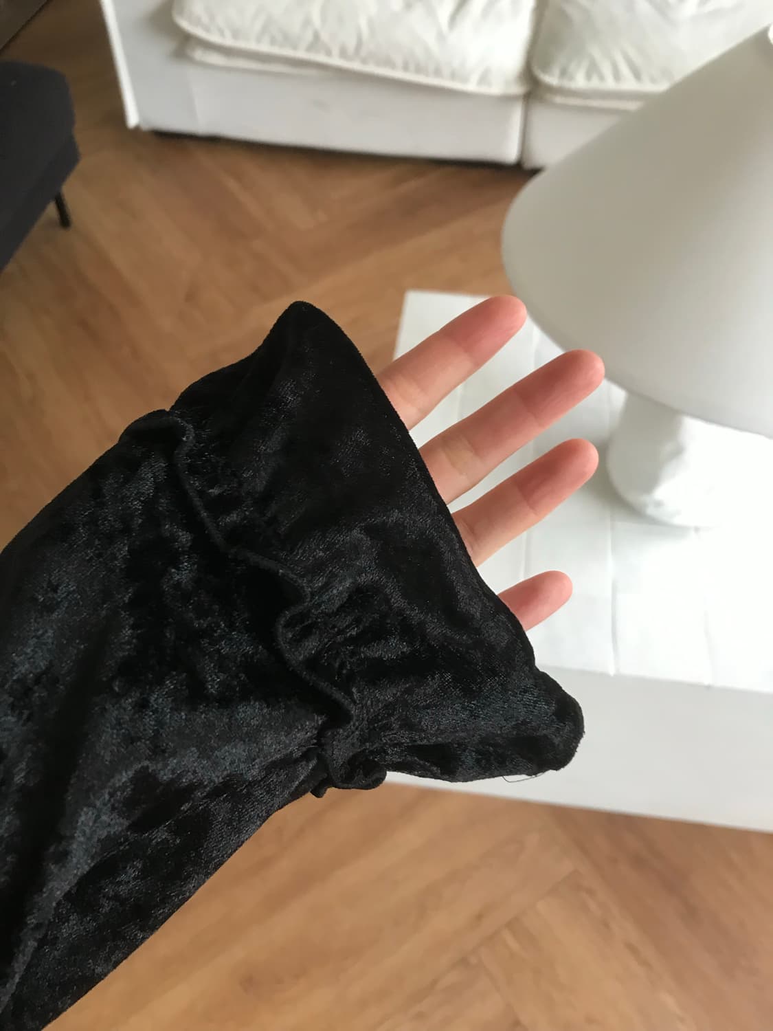 vintage velvet top 상품이미지4