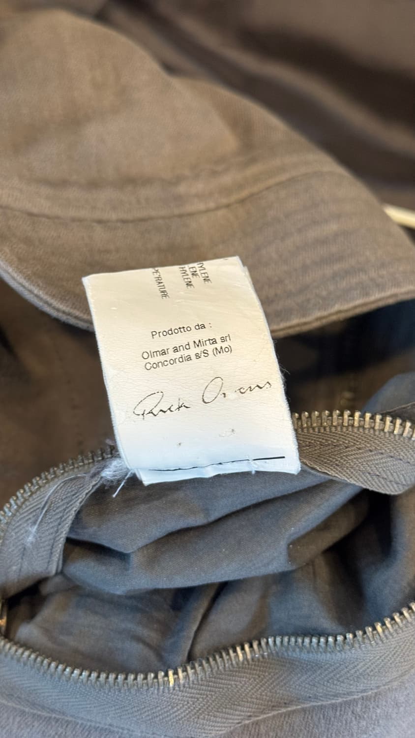 Rick Owens 아카이브 하이넥 집업 상품이미지6