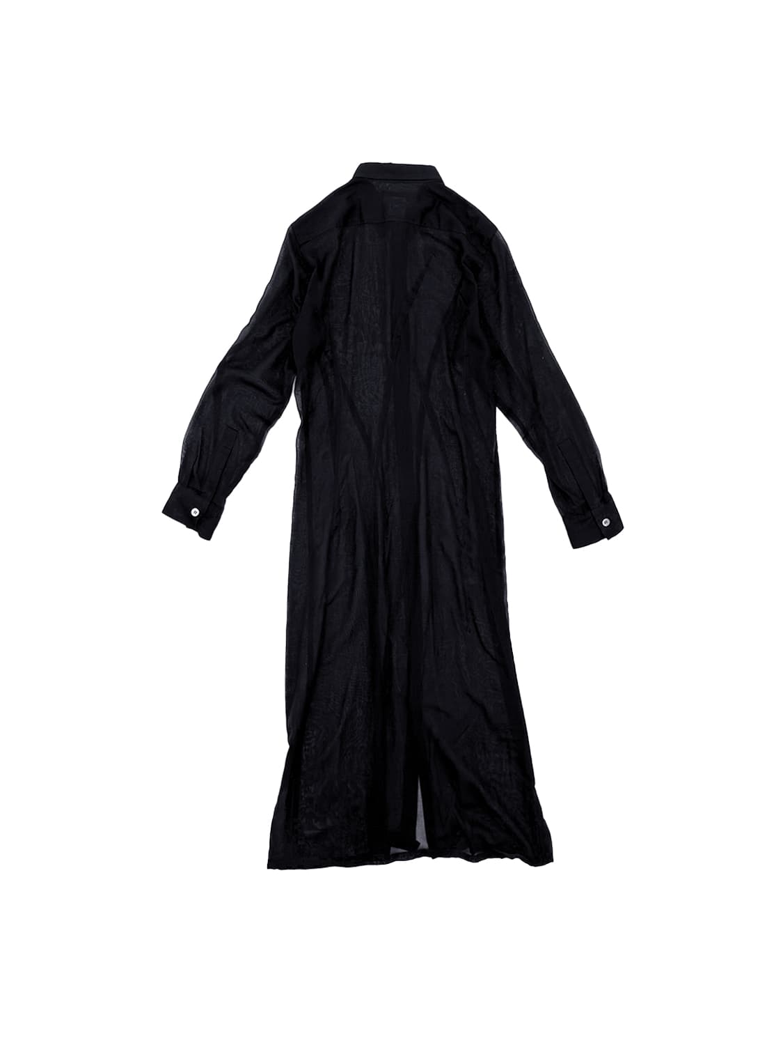 Y’s Yohji Yamamoto Sheer Shirt Dress 상품이미지2