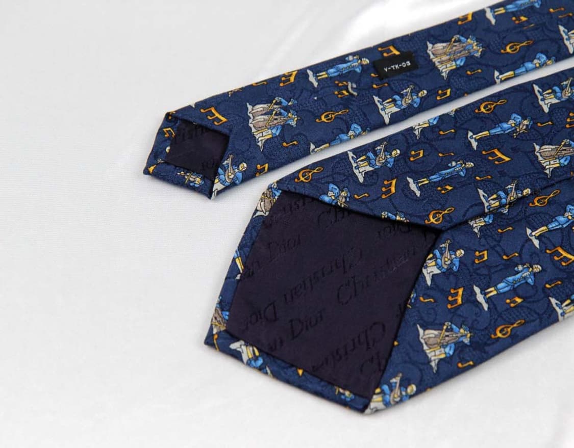  디올 8.7cm A-등급 남자 명품 넥타이 상품이미지4