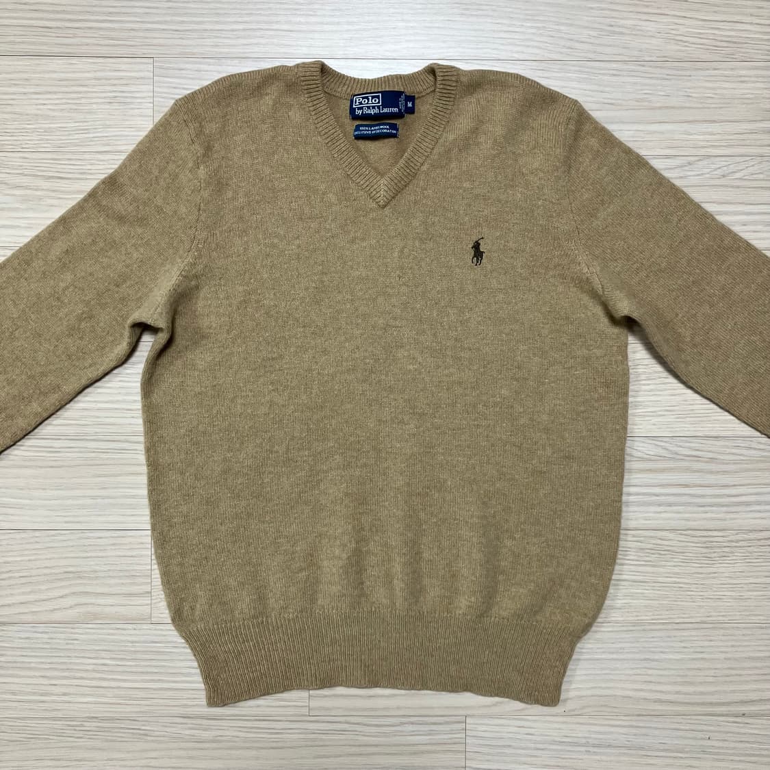 폴로 랄프로렌 램스울 니트 베이지 상품이미지3