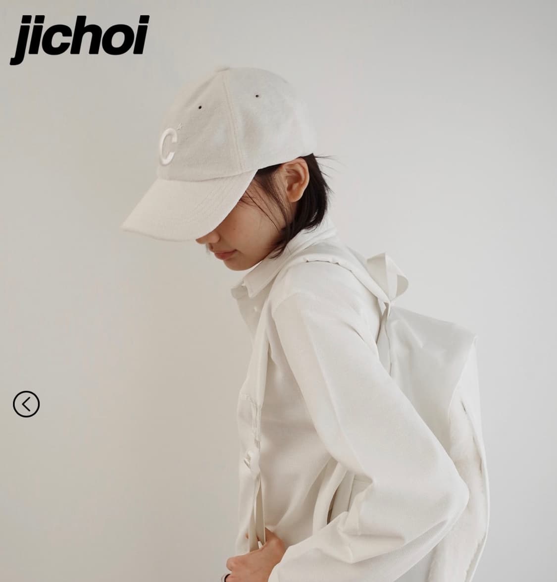 지초이 컴포트 캡모자 JX C-STAR CAP (IVORY) 상품이미지1