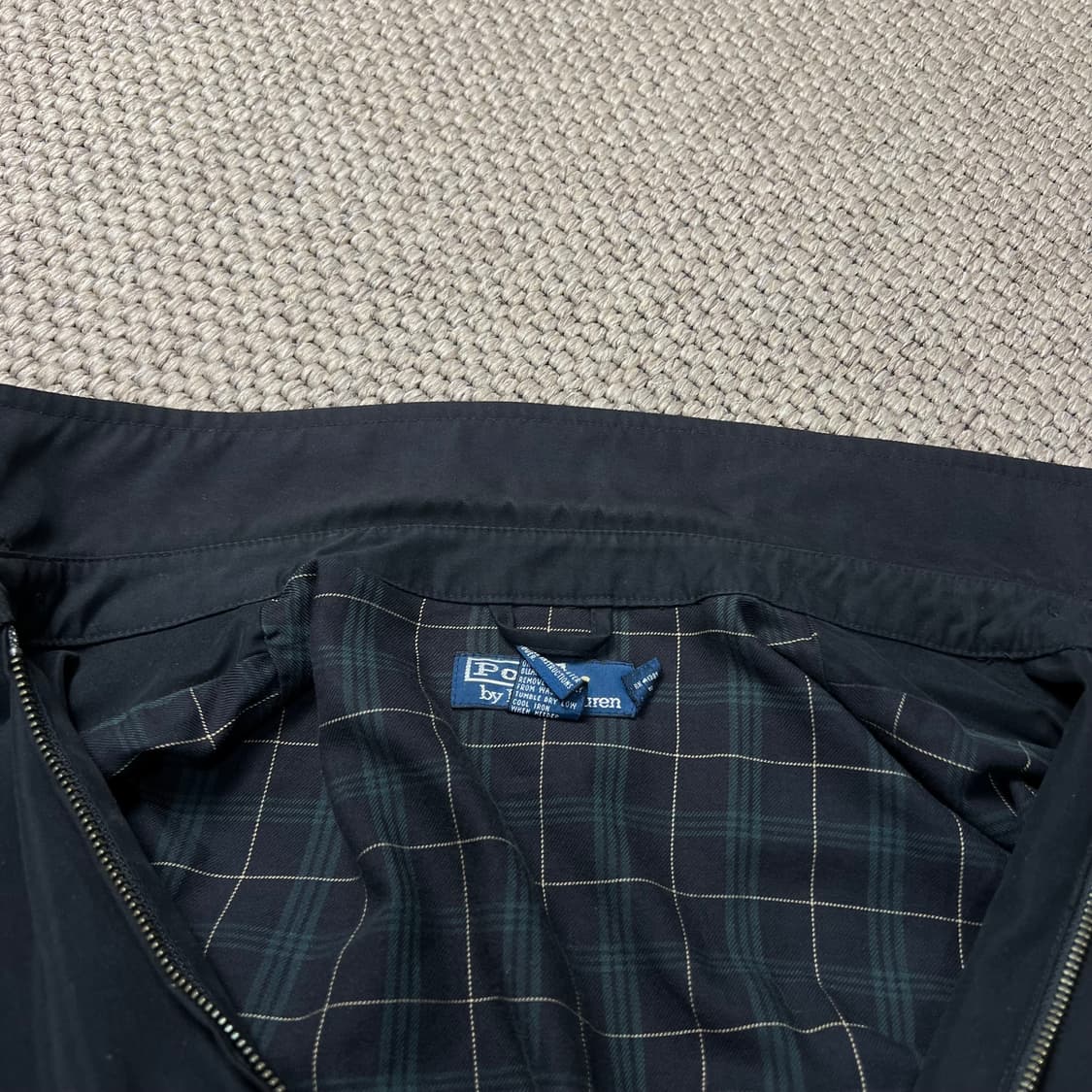 폴로 랄프로렌 바이스윙 자켓 블랙 S 상품이미지4